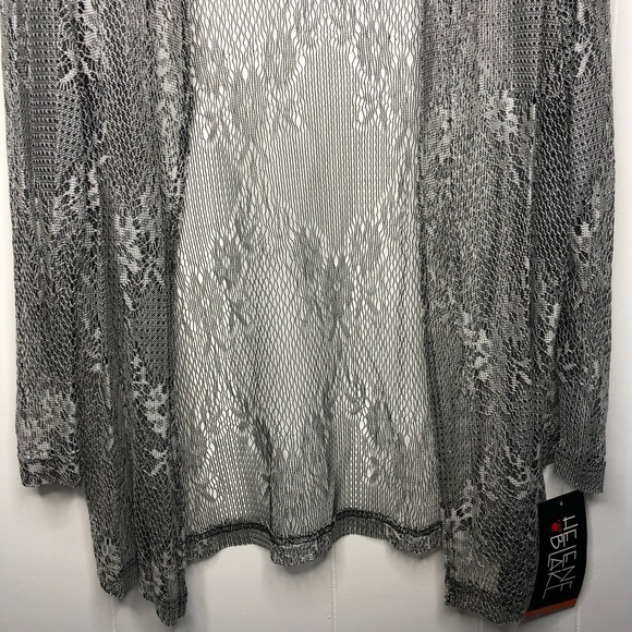 NWT Helene Blake open front lace cardigan. Size 14 - Picture 3 of 7